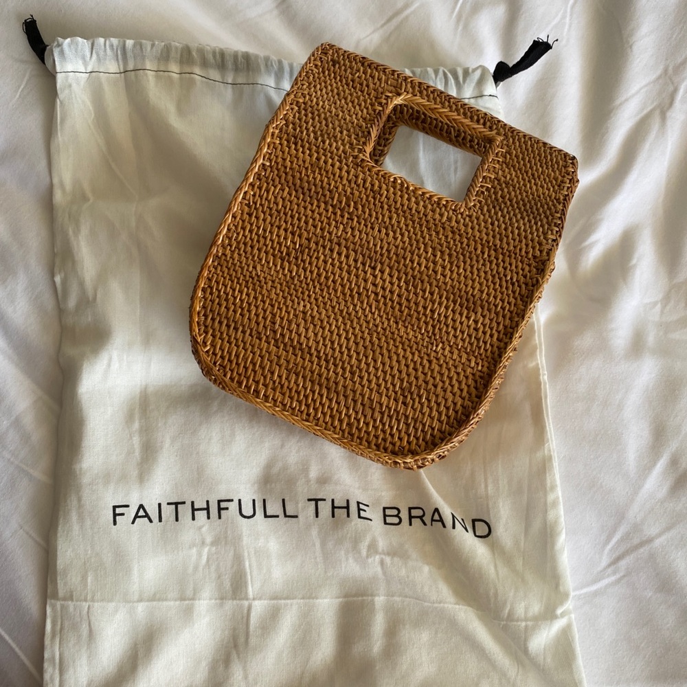 Faithful the Brand rattan reed wicker bag